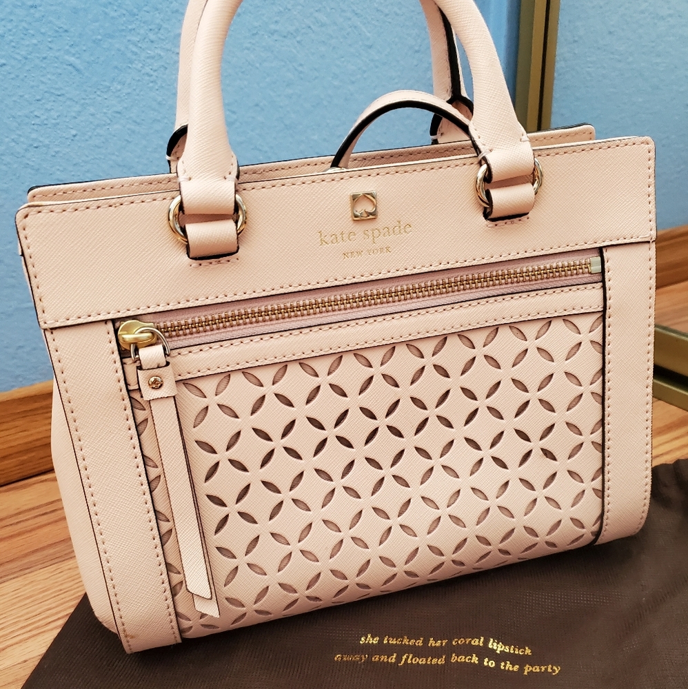 Kate Spade Powder Pink Crossbody Satchel